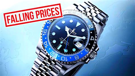 are rolex prices falling